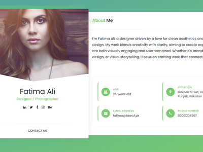 Blaze Template Preview