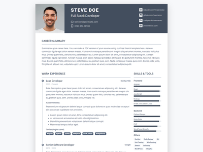 Elegant Template Preview