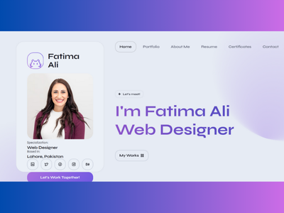 Indigo Template Preview