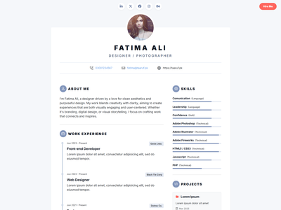 Mentor Template Preview
